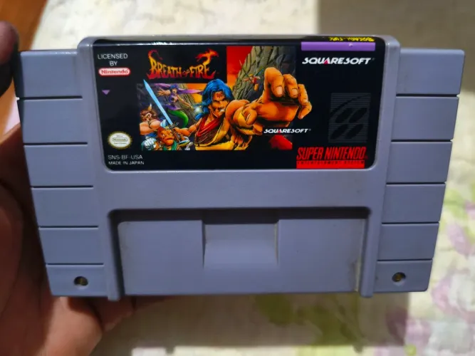 Breath Of Fire Original Americano SNES