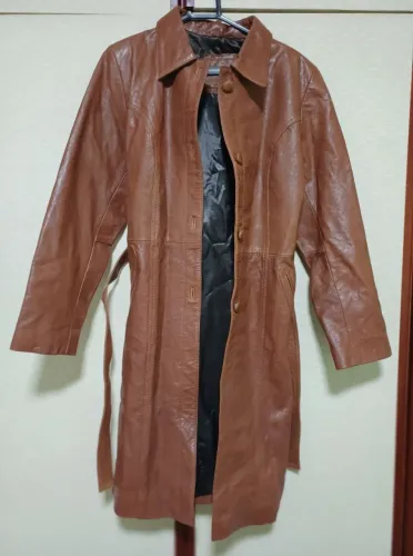 Vestido de couro