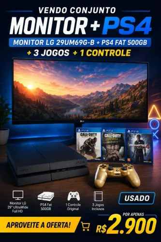Vendo MONITOR + VIDEO GAME!!