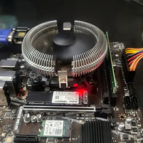 Kit Placa mãe + Processador e memória 