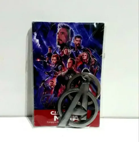 Chaveiro Cinemark Mania Vingadores Ultimato 