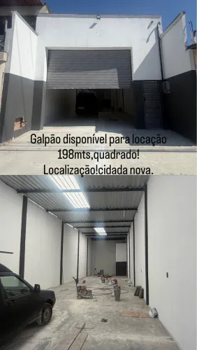 Galpão disponível para locação! Medição 6x33