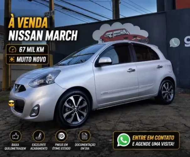 Nissan March SL 1.6 16V Flexstart 5P Mec. 2017