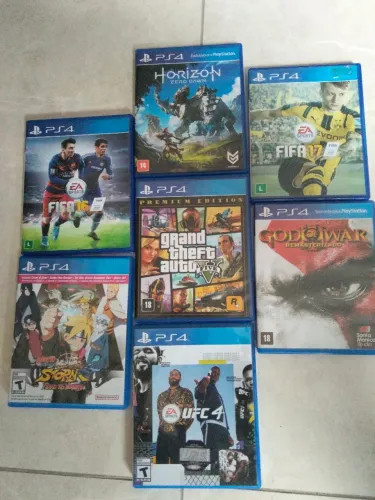 Vendo jogos do PS4