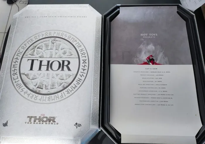 Figuras hot toys Thor - Asgard - The Dark World boneco colecionável