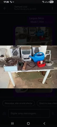 Mesa de mármore usado