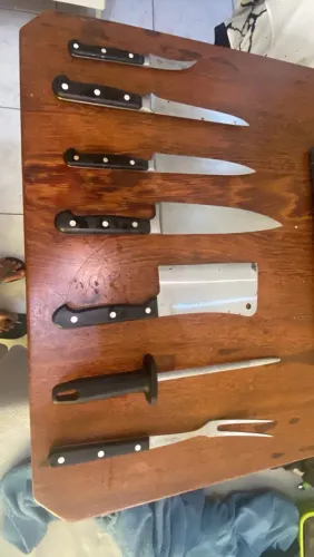 Conjunto Tramontina de facas profissionais