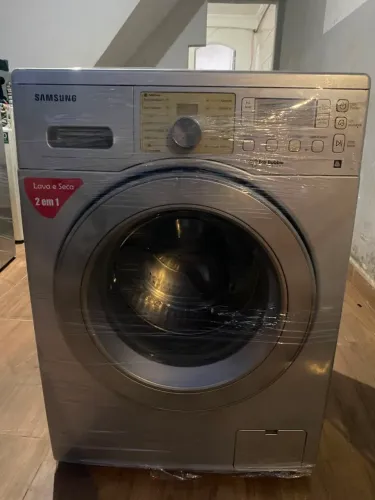 Lava e seca Samsung prata