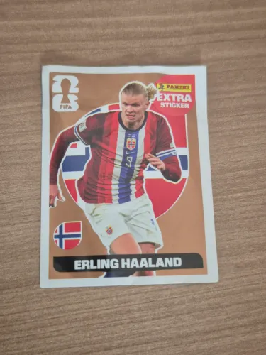 Figurinha legend Extra sticker Erling Haaland bronze
