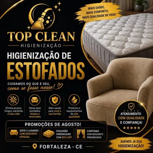 Lavagem a seco - ofertas do começo do mês