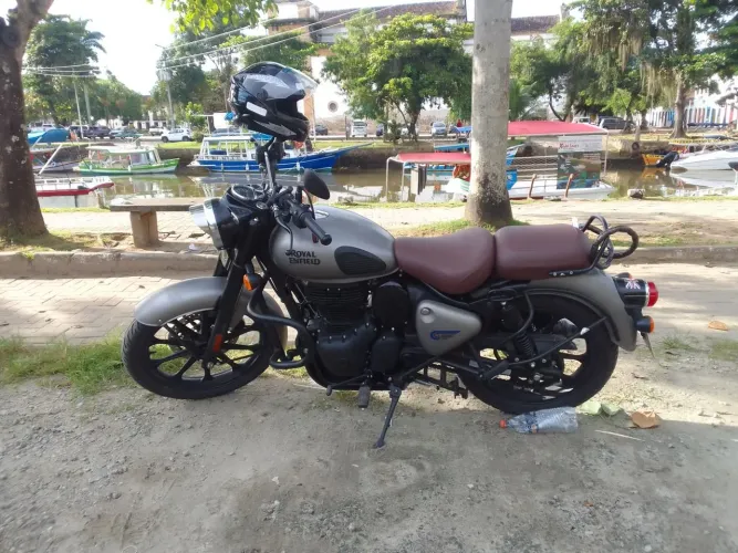 ? OPORTUNIDADE ÚNICA: ROYAL ENFIELD CLASSIC 350 SÓ 6.000 KM! ?