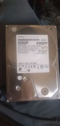 Hd 1tb hitachi defeito