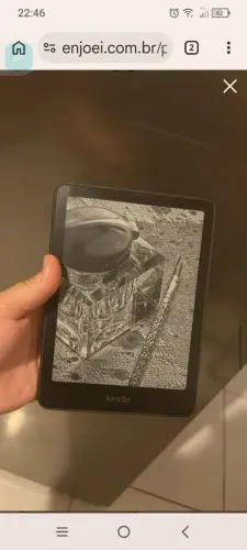 Troco kindle Paper w. P/ Kindle 11g com volta sua