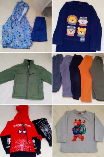 Lote roupas de frio menino