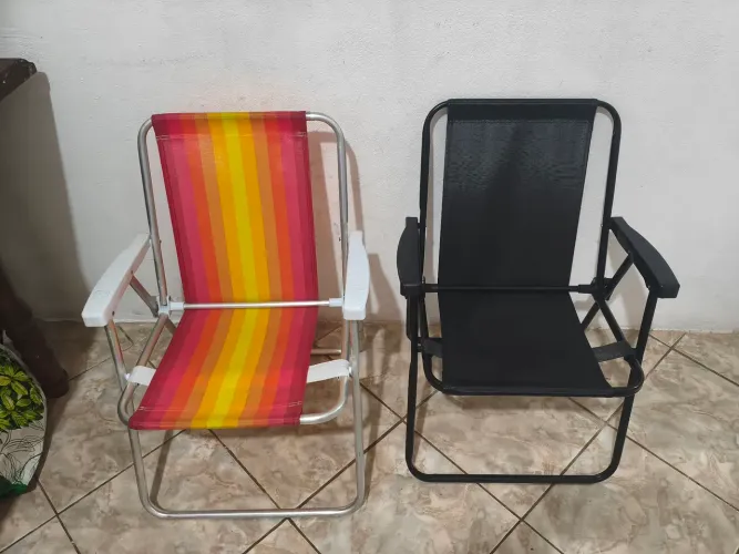 2 cadeiras de praia