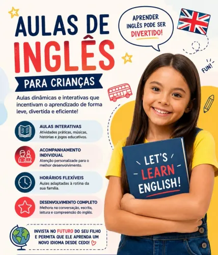 Aulas de inglês para crianças