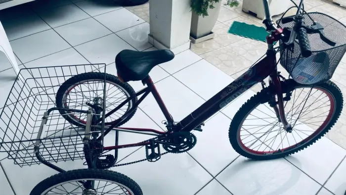 Triciclo com machas