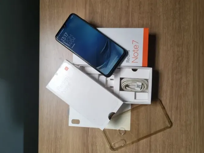 Smartphone Xiaomi Redmi Note 7 preto 64GB