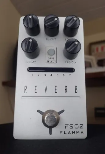 Pedal de Efeito para Guitarra Reverb FLAMMA FS02