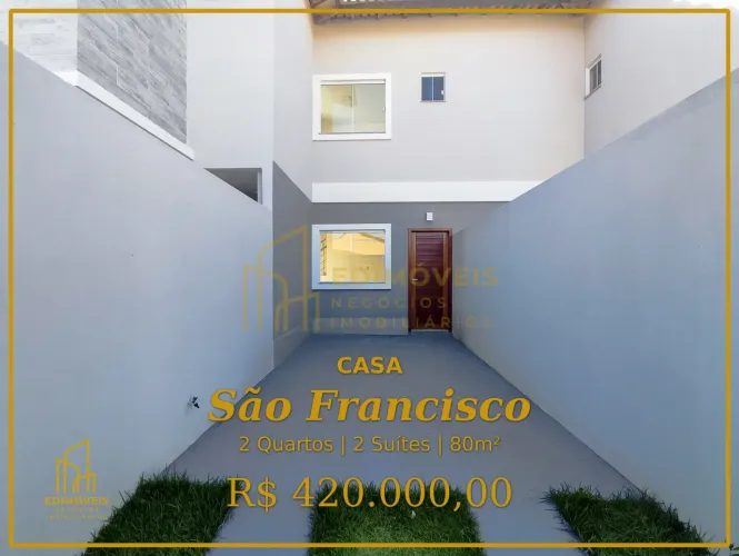 Casa com 2 Suítes no São Francisco O espaço que você sempre sonhou!