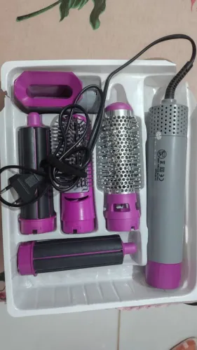 Kit escova secadora 5 em 1