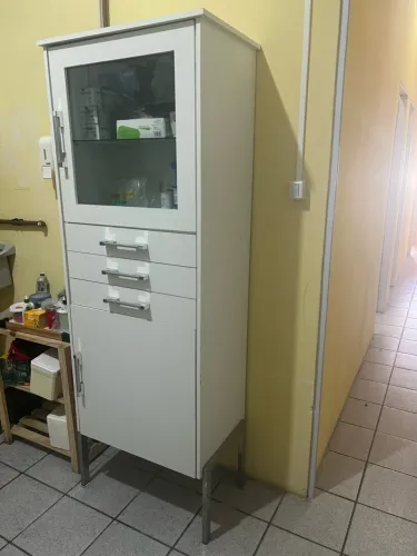 Móvel hospitalar veterinário em MDF(Aceito propostas)
