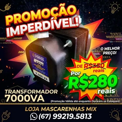 Inversor de Energia 7000va NOVO Cod:003