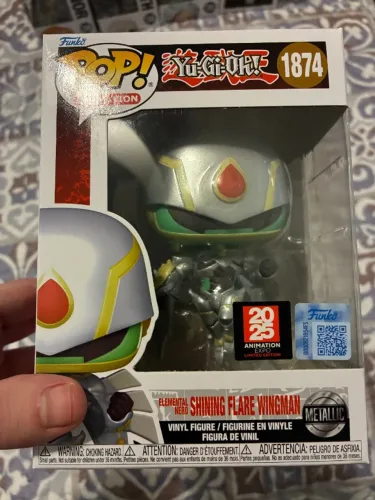 Funko Pop Elemental Hero Shining Flare Wingman #1874 - Yu-Gi-Oh! (Original)