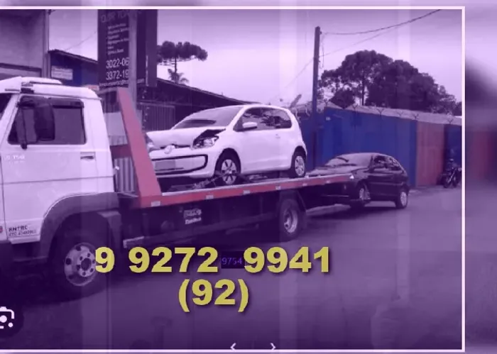 Guincho Plataforma em Manaus, Aparecida, Centro e Cachoeirinha Junior 24H