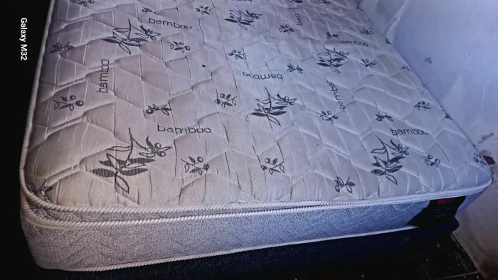 Cama casal box colchão americaflex