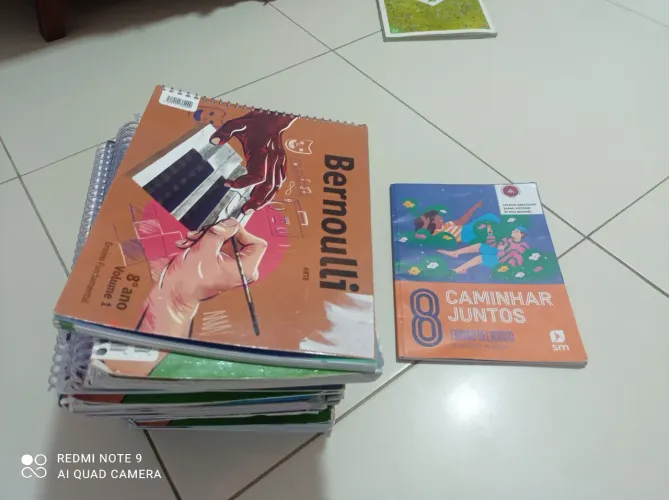 Lívros 8 ano - Bernoulli completo e muito conservado