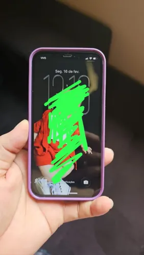 Vendo Iphone 12 128gb lilás