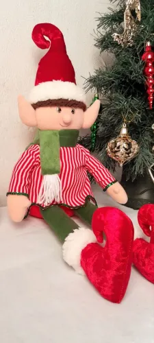 Elfo de natal decoração natalina