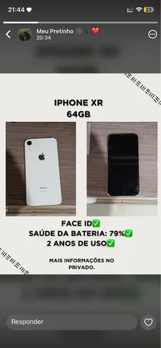 iPhone XR 64gb 