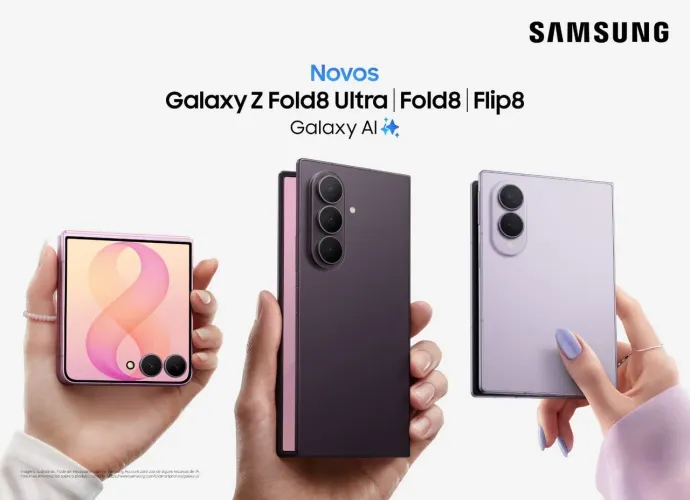 Pré venda Z FOLD 8 ULTRA, Z FOLD 8 e ZFLIP8
