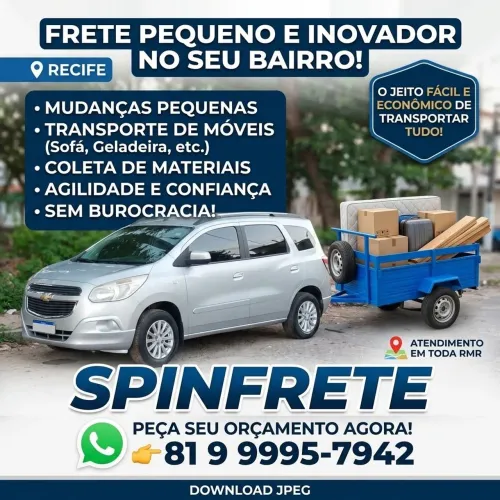 Pequenos fretes e mudanças