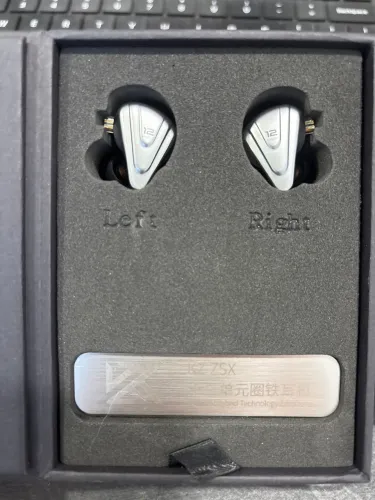Kz Zsx Fone de Ouvido Novo Sem Mic Preto