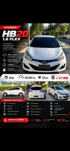 Hyundai HB20 C./c.plus/c.style 1.6 Flex 16V Mec. 2015