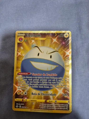 Carta pokémon electrode gold