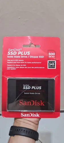 Ssd SanDisk 500gb novo lacrado