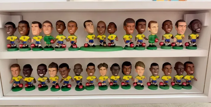 Coleção Completa Mini Craques Copa 1998 +2 Extras Denilson e Rivaldo Pé na Bola