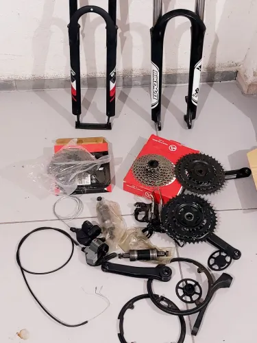 peças de bike semi novas