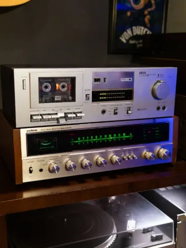 Tape Deck Akai CS-M4 (REVISADO EM JUL/2026)