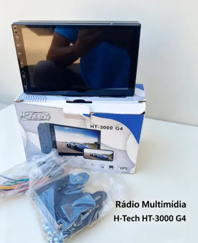 ? Rádio Multimídia H-Tech HT-3000 G4 Tela 7"