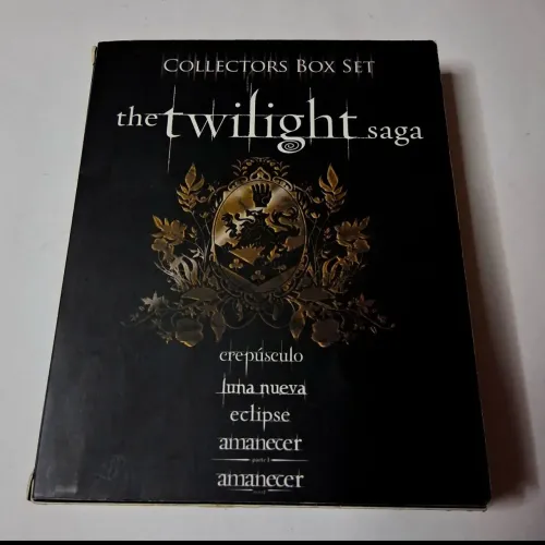 Blu-ray Crepúsculo - Box com 5 Filmes Importado ( Áudio Ingles )