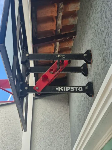 Tabela de Basquete KIPSTA de Parede com Aro, Rede e Suporte Metálico