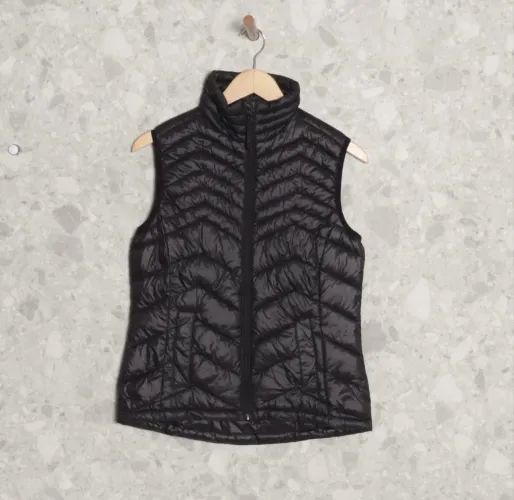 Colete Track&Field feminino preto  - tamanho P