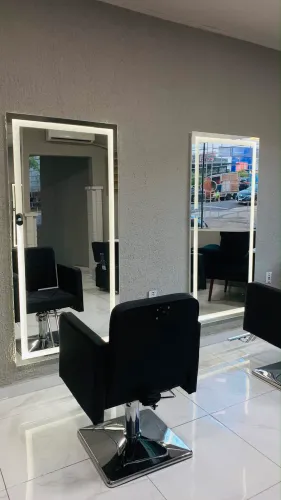 Espelhos jateados