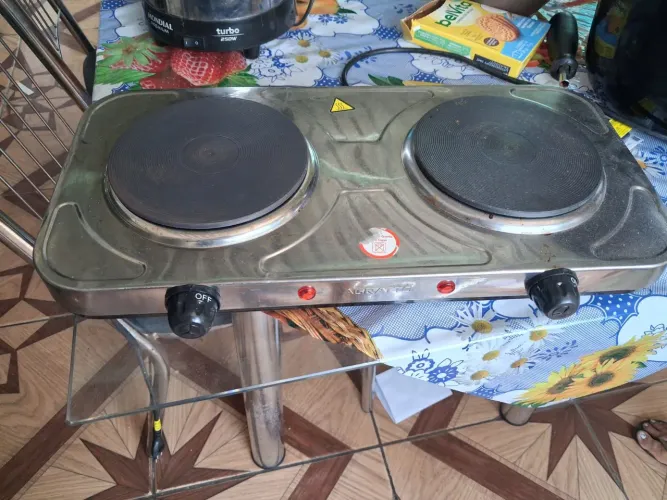 Fogão elétrico 2 bocas