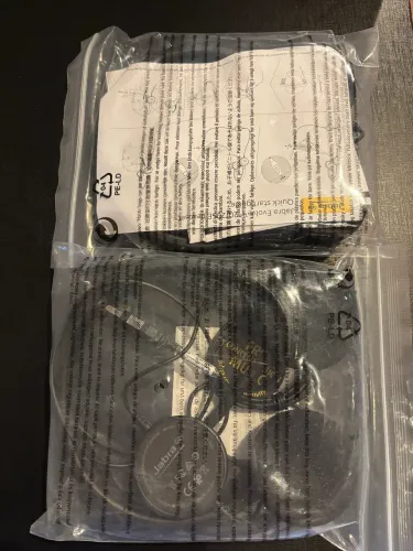 Fones novos marca Jabra com fio